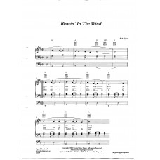 Blowin in the wind / Bob Dylan